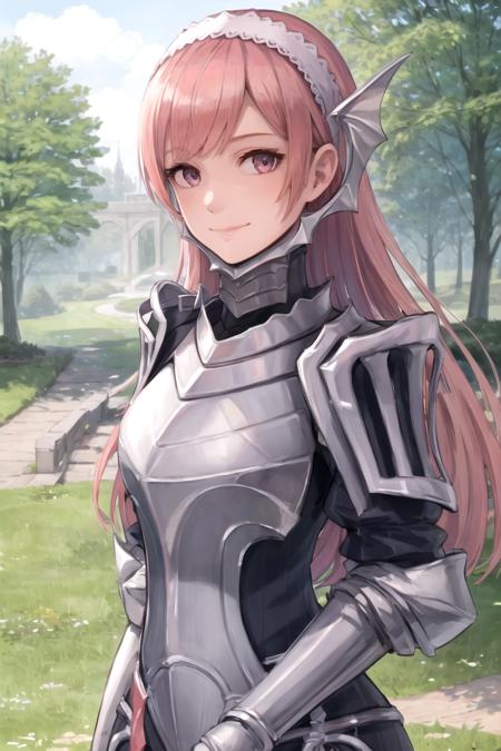 01273-3413309167-masterpiece, ultra high quality cg, best quality, cherche_def, looking at viewer, smile, closed mouth, upper body, hairband, out.png